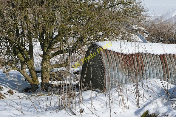 Photo 6"x4" Shed at Churn Farm Woodway c2009