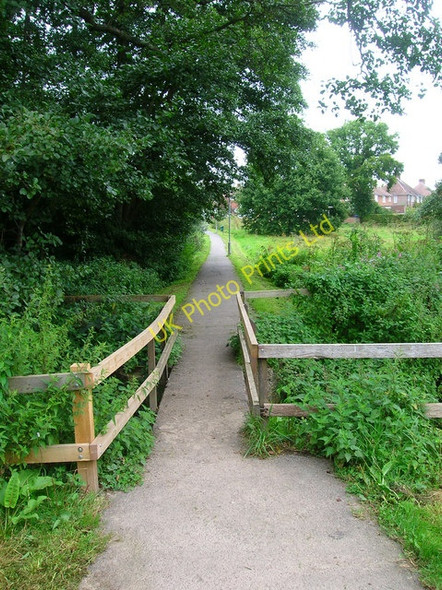 Photo 6"x4" Footpath to Lindfield Haywards Heath c2007