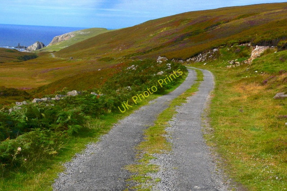 Photo 6"x4" Dead end road to Port Kilgoly c2005