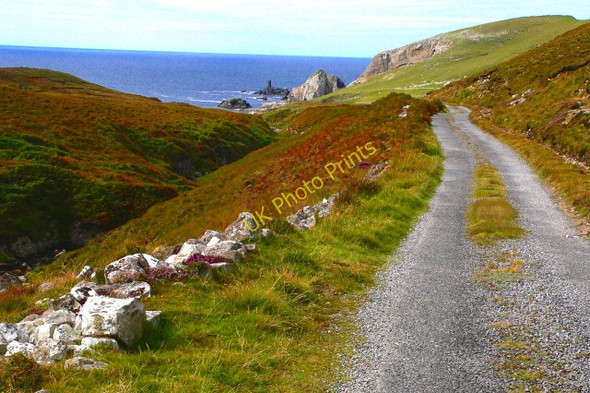 Photo 6"x4" Dead end road to Port Kilgoly c2005 P1