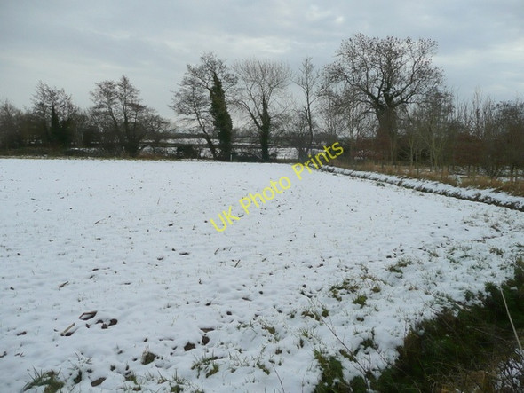 Photo 6"x4" Field between churchyard and brook Dymock c2009