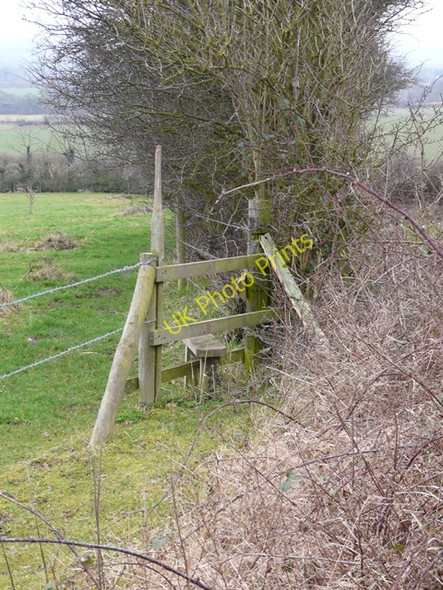 Photo 6"x4" Stile on Hunger Hill Pipe Ridware c2009 P1