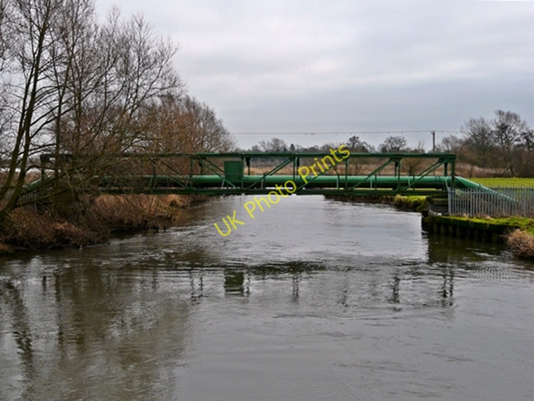 Photo 6"x4" Pipeline over River Trent, near Nethertown Nethertown\/SK1017 c2009