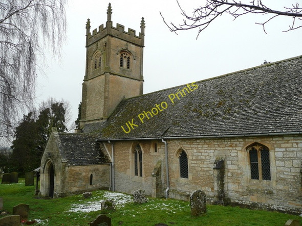Photo 6"x4" St. John the Baptist's church, Oxenton Oxenton c2009 P1