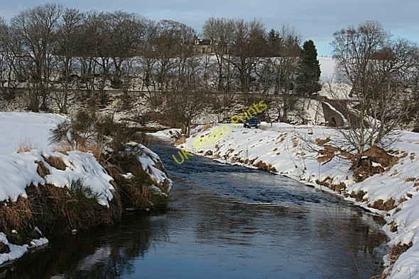 Photo 6"x4" River Isla and Bridge of Grange Davoch of Grange c2009