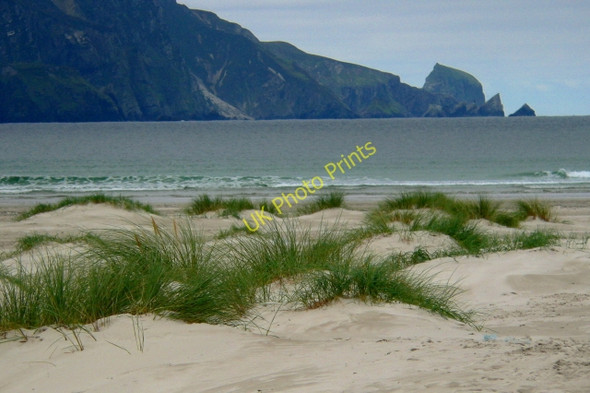 Photo 6"x4" NW view from Trawmore Strand Rossbeg c2005
