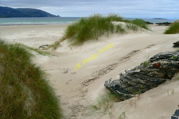 Photo 6"x4" Tramore Strand dunes Rossbeg c2005
