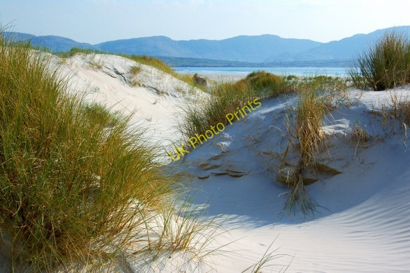 Photo 6"x4" Trawmore Strand sand dunes off Loughros More Bay Rossbeg c2008 P1