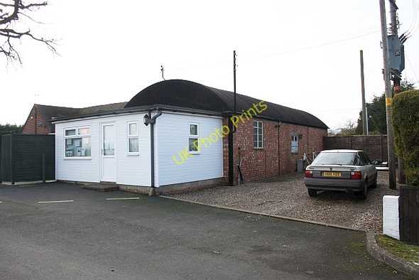 Photo 6"x4" Site office, Oakmere caravan site Hanley Swan c2009