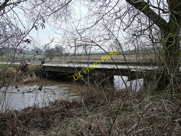 Photo 6"x4" Bridge over the River Blithe north of Hamstall Ridware Hamstall Ridware c2009