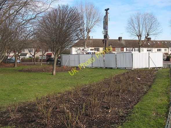 Photo 6"x4" Geotechnical investigation, Tunnel Avenue Greenwich\/TQ3977 c2009