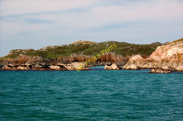 Photo 6"x4" Eighter Island coastal scenery Leabgarrow c2008 P1
