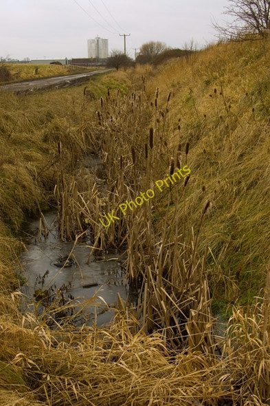 Photo 6"x4" Ditch by Bransholme Road Swine c2009