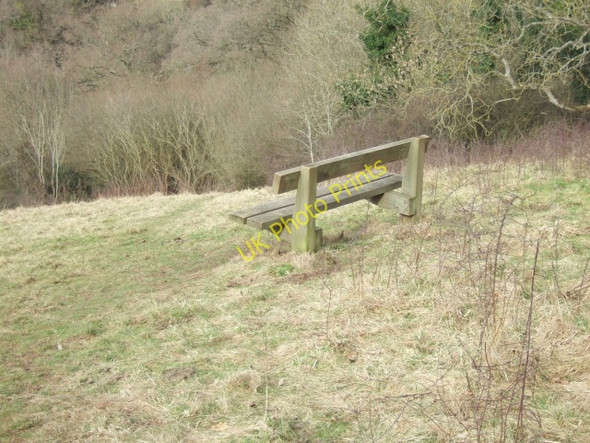 Photo 6"x4" Seat in the Duryard Valley Park Exeter c2009