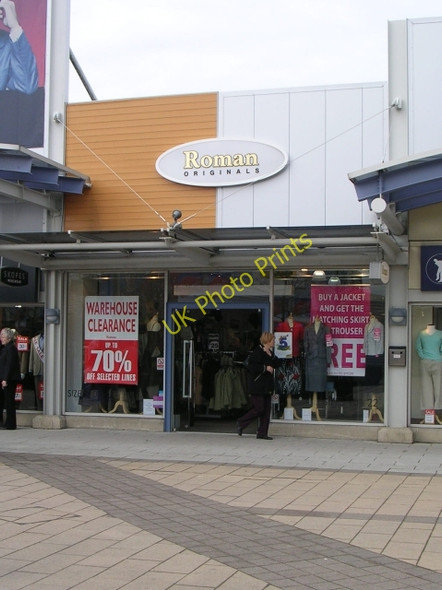 Photo 6"x4" Roman Originals - Junction 32 Castleford c2009