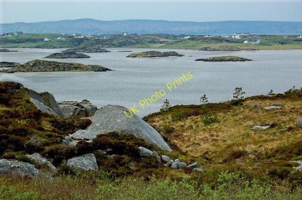 Photo 6"x4" Kincasslagh - Atlantic Ocean bay Kincaslough c2008