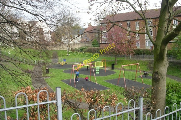 Photo 6"x4" Playground - off St Marygate Ripon c2009