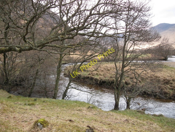 Photo 6"x4" River Kinglass Meall an Fheuraich c2009