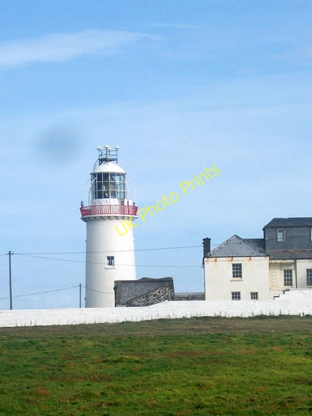 Photo 6"x4" Loop Head Lighthouse Kilbaha c2005