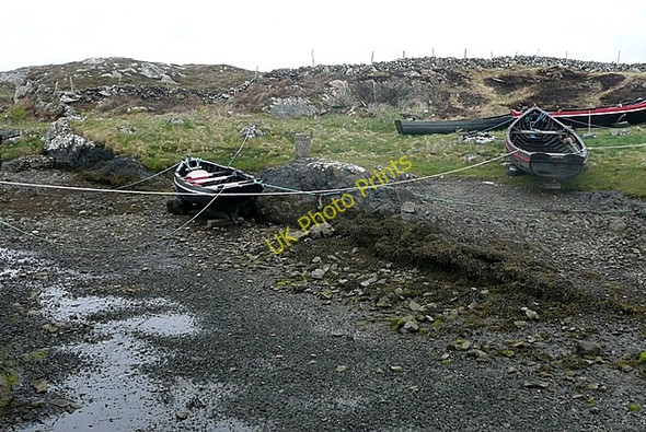 Photo 6"x4" Quay at south end of Garmna (Gorumna) island Lettermullan c2009