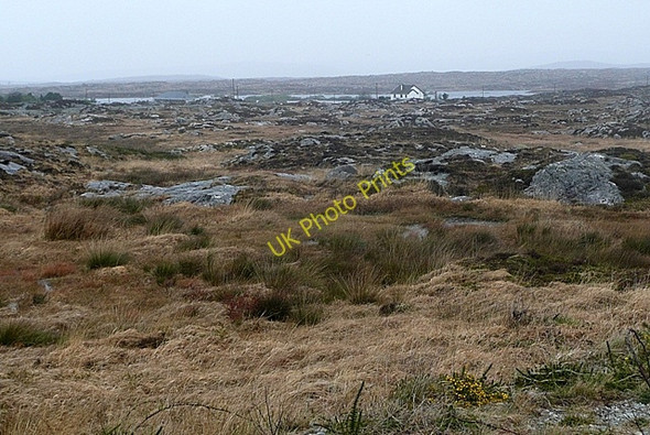 Photo 6"x4" Towards Loch Hirbirt (Lough Hibbert) Gorumna c2009