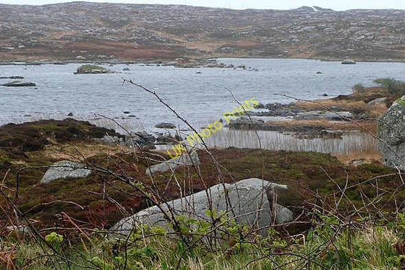 Photo 6"x4" Loch Hirbirt (Lough Hibbert) Gorumna c2009