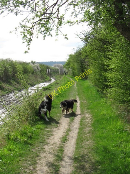 Photo 6"x4" Wendover Arm: The Disused Canal and Towpath near Little Tring Tring c2009