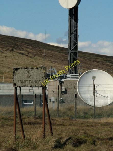 Photo 6"x4" Sign, Divis Transmitter Clady\/J2578 c2009