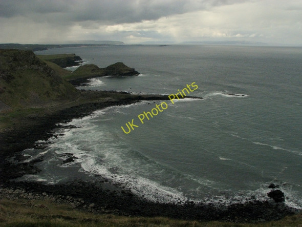 Photo 6"x4" Above the Giant's Causeway Dunseverick c2009