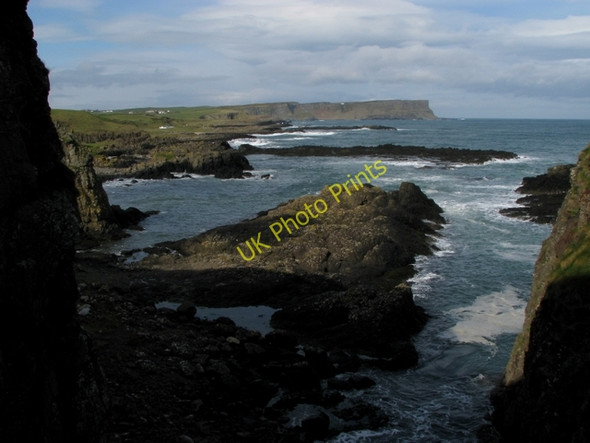 Photo 6"x4" Coast near Dunseverick Dunseverick c2009