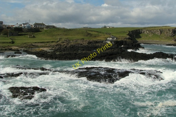 Photo 6"x4" Coast at Dunseverick Dunseverick c2009