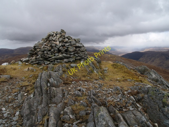 Photo 6"x4" Summit, Beinn Iaruinn Beinn Iaruinn c2009