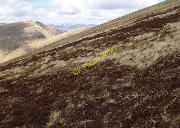 Photo 6"x4" Hillside, Meall Odhar Meall Breac\/NN1991 c2009