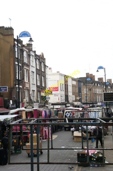 Photo 6"x4" The end of market day, Wentworth Street E1 London c2009