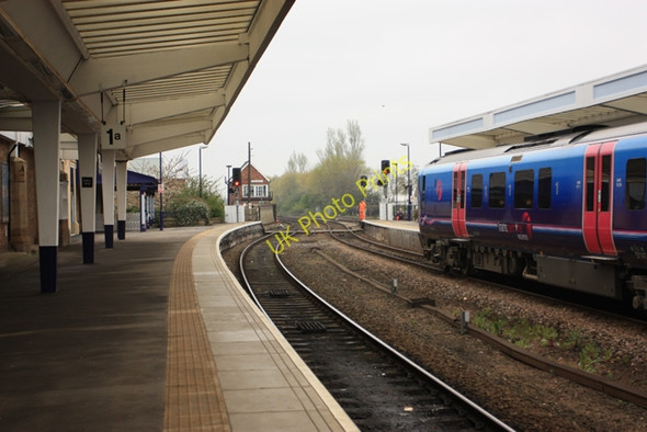 Photo 6"x4" The railway line past Middlesbrough signal box Middlesbrough c2009