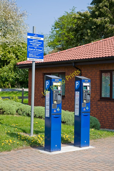Photo 6"x4" Pay & Display Car Park at Four Marks Travelodge Soldridge c2009