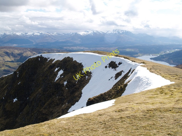 Photo 6"x4" S Ridge, Meall Coire Lochain Clunes c2009