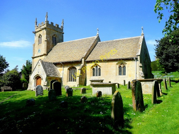 Photo 6"x4" St. Martin's church, Woolstone Woolstone\/SO9630 c2009