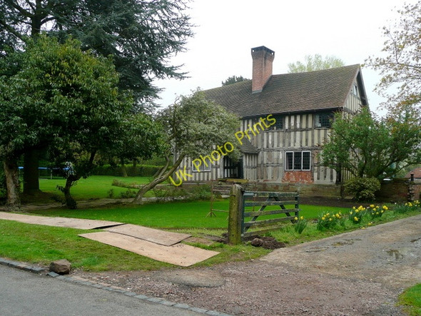 Photo 6"x4" Timber-framed house in Austrey Austrey c2009