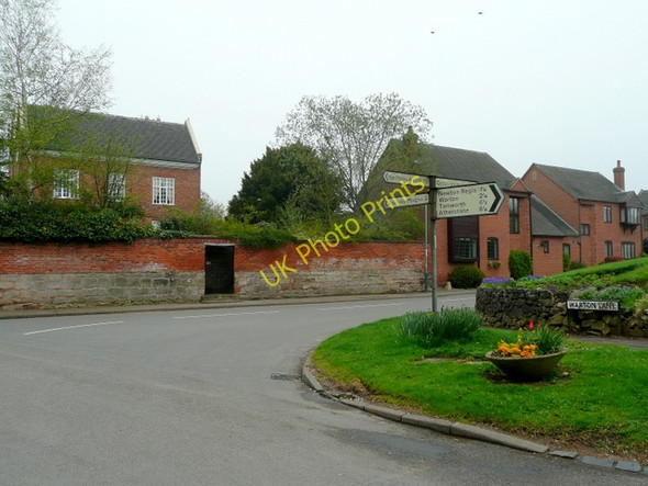 Photo 6"x4" Junction in Austrey Austrey c2009