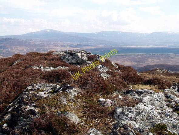 Photo 6"x4" Rocky top below Creag na Doire Duibhe Catlodge c2009