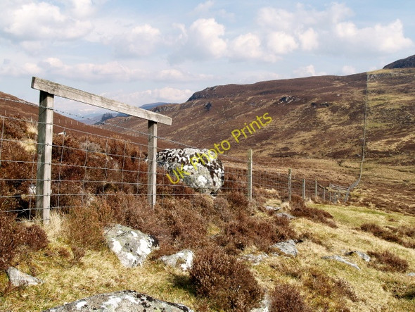 Photo 6"x4" Fence, Creag Bhuidhe Catlodge c2009