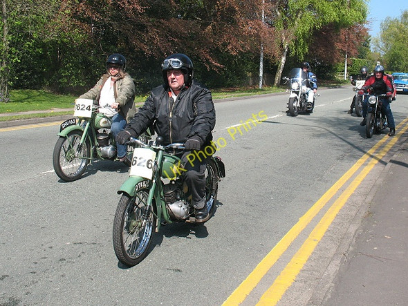 Photo 6"x4" Sandbach transport parade (2) - motorcycles Sandbach c2009