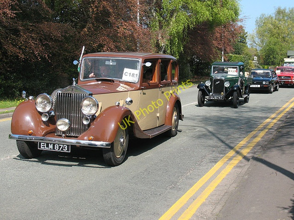 Photo 6"x4" Sandbach transport parade (3) - vintage cars Sandbach c2009