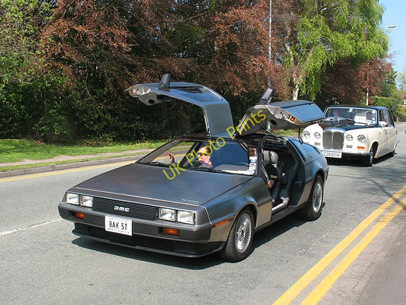Photo 6"x4" Sandbach transport parade (5) - Back to the Future Sandbach c2009