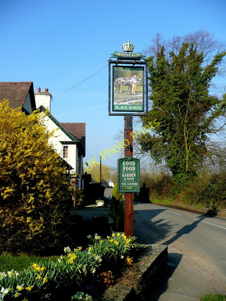 Photo 6"x4" The Black Horse, Foxton Foxton\/SP7089 c2009