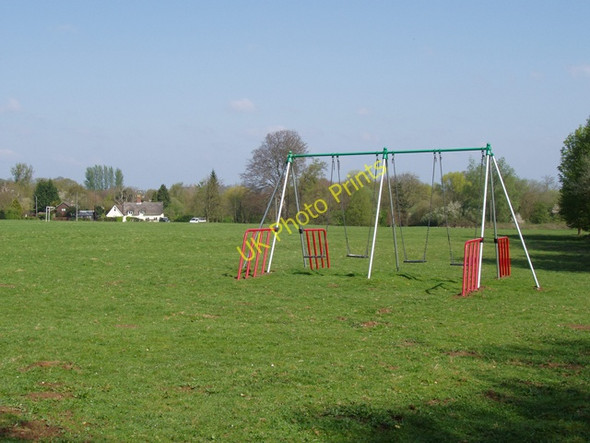 Photo 6"x4" Part of Hawstead's large Village Green Brook Green\/TL8658 c2009