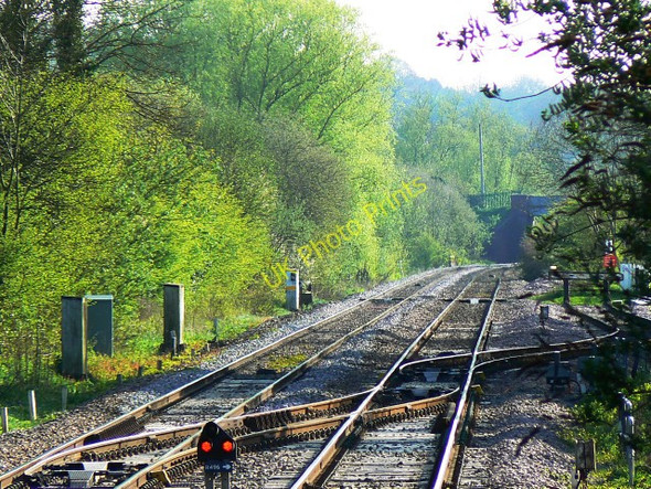 Photo 6"x4" The line to the west country, Great Bedwyn Great Bedwyn c2009