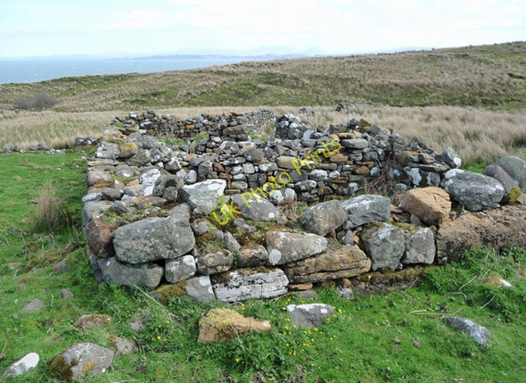 Photo 6"x4" Remains of a house in Rigg Rigg\/NG5156 c2009