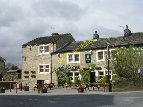 Photo 6"x4" Bay Horse Inn - Keighley Road Lower Town\/SE0334 c2009